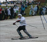 Dave Tee anchored York's win in the mixed skiing event